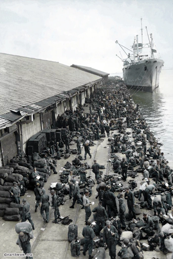 1950년 미군 제23 보병연대는 워싱턴 브레머튼(Bremerton)의 해군기지에 집결한 다음 한반도로 직항해 8월 6일 부산항에 도착했다. 이로써 제23 보병연대는 기존의 주일미군이 아닌 미 대륙에서 한반도로 직접 파견된 최초의 육군 부대가 되었다. 1