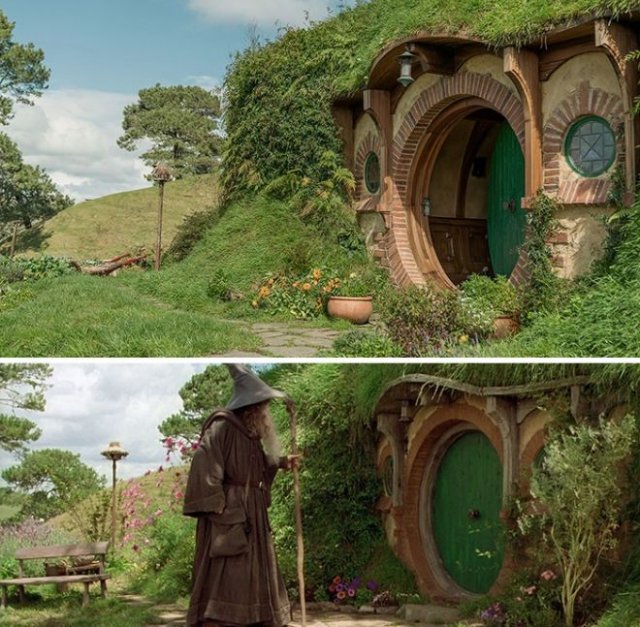 백 엔드(Bag End) - 뉴질랜드 호비튼 빌리지(Hobbiton Village)   호빗 마을 영화 세트장(Hobbiton™ Movie Set) 펠레노르 평원(Pelennor Fields) - 뉴질랜드 남섬 캔터베리의 트와이젤(Twizel)   펠레노르 평원(Pelennor Fields) - 뉴질랜드 남섬 캔터베리의 트와이젤(Twizel)   펠레노르 평원(Pelennor Fields) - 아오라키 마운트쿡 국립공원(Aoraki/Mount Cook National Park)   리븐델(Rivendell) - 카이토크 리저널 파크(Kaitoke Regional Park)   에민 무일(Emin Muil) - 와카파파(Whakapapa) 스키 리조트   로히림 빌리지(Rohirrim Village, 로한인 마을) - 풀번 저수지(Poolburn Reservoir)   아르고나스의 기둥(Pillars of the Argonath) - 카와라우 강(Kawarau River)   미나스 티리스(Minas Tirith) - 아오라키 마운트쿡 국립공원(Aoraki/Mount Cook National Park)   마법사 간달프가 백마 쉐도우허트(Shadowheart)를 소환한 곳 - 마보라 호수 도로(Mavora Lakes Road)   나팔산성(Helm's Deep) - 에레혼 농장(Erewhon Station)   에도라스(Edoras) - 뉴질랜드 남섬 선데이 산(Mount Sunday)   넨 히소엘(Nen Hitoel) - 뉴질랜드 남섬 북마로바 호수(Lake North Mavora)   프로도가 걷던 숲 길 - 뉴질랜드 웰링턴 빅토리아 산(Mount Victoria) 1