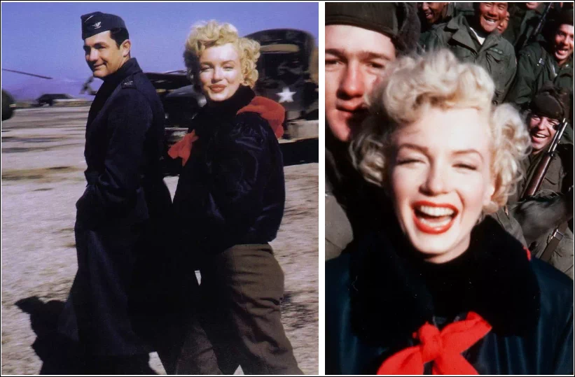 '20세기 최고의 미녀'로 불리는 마릴린 먼로(Marilyn Monroe, 1926~1962)가 전성기 시절이었던 1954년, 신혼여행지였던 일본에 이어 한국을 방문해 주한미군 앞에서 위문공연을 한 것은 유명한 이야기이다. 13