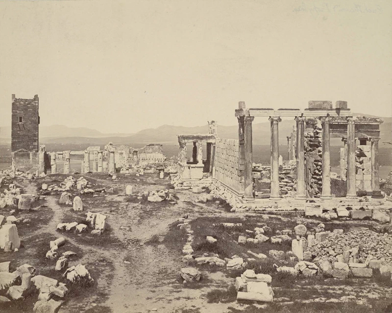 <p>
▲ 1865년, 아크로폴리스의 프로필라이아(propylaea)와 에레크테이온(Erechtheion).</p> <p> ▲ 1869년, 아크로폴리스의 프로필라이아(propylaea).</p> <p> ▲ 1880~1890년, 아네테 아크로폴리스(Acropolis).</p> <p> ▲ 1880~1890년, 아크로폴리스. ▲ 1880~1890년, 아크로폴리스. ▲ 1880~1890년, 아크로폴리스. ▲ 1880~1890년, 아레이오스 파고스(Areios Pagos) 언덕. ▲ 1880~1890년, 하드리아누스의 문(Hadrian's Arch). ▲ 1880~1890년, 파르테논 신전의 부조. ▲ 1880~1890년, 파르테논(Parthenon) 신전의 부조. ▲ 1880~1890년, 파르테논 신전의 부조. ▲ 1880~1890년, 파르테논 신전의 부조. ▲ 1880~1890년, 파르테논 신전의 부조. ▲ 1880~1890년, 파르테논 신전의 부조.</p> <p> ▲ 1895년, 동굴 사원. ▲ 1895년, 북서쪽에서 본 파르테논 신전. ▲ 1895년, 남동쪽에서 본 파르테논 신전. ▲ 1895년, 아고라의 문.</p> <p>
▲ 1895년, 필리파포스 언덕(Philopappos Hills)의 기념비. ▲ 1880~1890년, 파르테논 신전. ▲ 1895년, 프뉙스(Pnyx) 산. ▲ 1895년, 디오니소스 극장(Theater of Dionysos). ▲ 1869년, 프리즈(frieze)의 파편.</p> <p>
▲ 1880~1890년, 바람의 탑. ▲ 1800년대 후반, 제우스 신전. ▲ 1880~1890년, 테세우스(Theseus) 신전. ▲ 1875년, 에레크테이온(Erechtheion). ▲ 1895년, 아테나 니케의 신전(Temple of Athena Nike). ▲ 1869년, 에레크테이온(Erechtheion). ▲ 1880~1890년, 에레크테이온(Erechtheion). ▲ 1880~1890년, 에레크테이온(Erechtheion).</p> 1