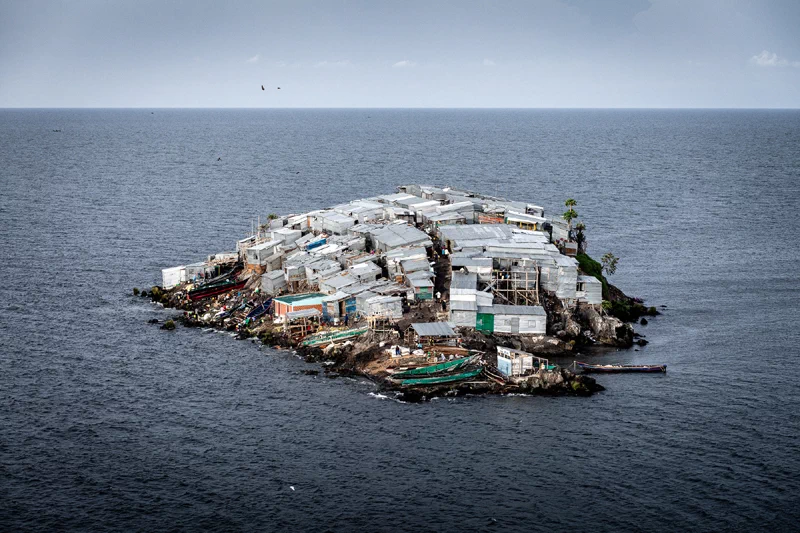 아프리카 최대의 빅토리아 호수에 있는 미징고 섬(Migingo Island)의 면적은 2,000㎡. 5