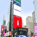 '세계의 교차로(The Crossroads of the World)'라고도 칭해지는 미국 뉴욕 맨해튼에 위치한 타임스퀘어(Times Square, 타임스 스퀘어). 5