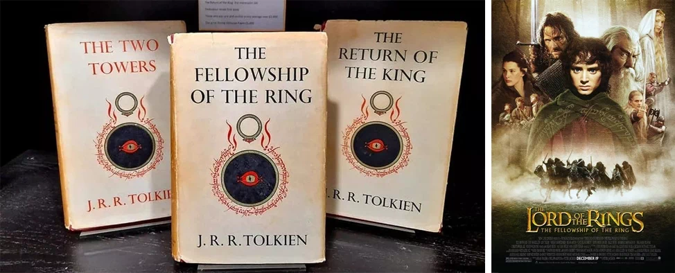 아래의 사진은 영국의 작가 J.R.R. 톨킨(John Ronald Reuel Tolkien, 1892~1973)이 1911년, 옥스퍼드 대학교 엑서터 대학의 신입생으로 기념사진을 찍은 모습. 7