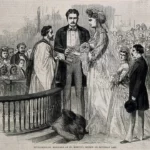 두 사람은 급속도로 사랑에 빠져 1871년 6월 17일에 영국 런던에서 결혼식을 올렸고, 이 결혼은 세간의 화제가 되어 영국의 빅토리아 여왕이 가운과 다이아몬드 반지를 선물하기도 하였다. 당연하게도 이 둘은 '세계에서 가장 키가 큰 부부'로 기네스북에 공식 등록되어 있다. 9