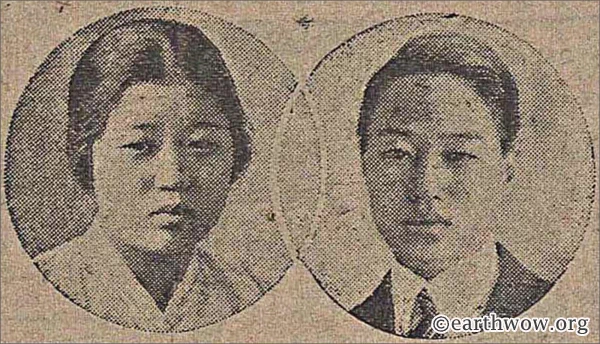 윤치오(尹致旿, 1869~1950)는 일제로부터 작위나 공직을 받거나 은사금을 받은 기록이 없어서 친일인사로 분류되는 인물은 아니다. 하지만 아내 윤고라(尹高羅, 1891~1913)는 부친 김윤정(金潤晶)이 일제에 적극 협력한 친일파로 기록되어있다. 19