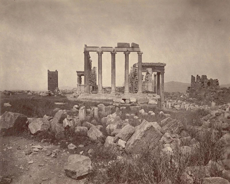 <p>
▲ 1865년, 아크로폴리스의 프로필라이아(propylaea)와 에레크테이온(Erechtheion).</p> <p> ▲ 1869년, 아크로폴리스의 프로필라이아(propylaea).</p> <p> ▲ 1880~1890년, 아네테 아크로폴리스(Acropolis).</p> <p> ▲ 1880~1890년, 아크로폴리스. ▲ 1880~1890년, 아크로폴리스. ▲ 1880~1890년, 아크로폴리스. ▲ 1880~1890년, 아레이오스 파고스(Areios Pagos) 언덕. ▲ 1880~1890년, 하드리아누스의 문(Hadrian's Arch). ▲ 1880~1890년, 파르테논 신전의 부조. ▲ 1880~1890년, 파르테논(Parthenon) 신전의 부조. ▲ 1880~1890년, 파르테논 신전의 부조. ▲ 1880~1890년, 파르테논 신전의 부조. ▲ 1880~1890년, 파르테논 신전의 부조. ▲ 1880~1890년, 파르테논 신전의 부조.</p> <p> ▲ 1895년, 동굴 사원. ▲ 1895년, 북서쪽에서 본 파르테논 신전. ▲ 1895년, 남동쪽에서 본 파르테논 신전. ▲ 1895년, 아고라의 문.</p> <p>
▲ 1895년, 필리파포스 언덕(Philopappos Hills)의 기념비. ▲ 1880~1890년, 파르테논 신전. ▲ 1895년, 프뉙스(Pnyx) 산. ▲ 1895년, 디오니소스 극장(Theater of Dionysos). ▲ 1869년, 프리즈(frieze)의 파편.</p> <p>
▲ 1880~1890년, 바람의 탑. ▲ 1800년대 후반, 제우스 신전. ▲ 1880~1890년, 테세우스(Theseus) 신전. ▲ 1875년, 에레크테이온(Erechtheion). ▲ 1895년, 아테나 니케의 신전(Temple of Athena Nike). ▲ 1869년, 에레크테이온(Erechtheion). ▲ 1880~1890년, 에레크테이온(Erechtheion). ▲ 1880~1890년, 에레크테이온(Erechtheion).</p> 53