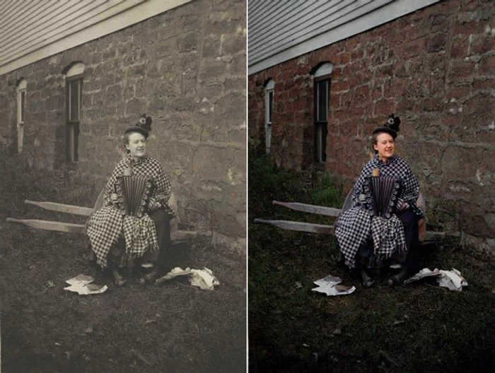 아래는 온라인에서 '1905년, 체벌을 하는 미국 위스콘신주의 교사'라는 제목으로 알려져 있는 사진이다. 과거 미국의 교육현장을 보여주는 흥미로운 자료로 떠돌고 있는데, 사실 사진 속의 교사와 학생은 같은 나이의 동급생이다. 45