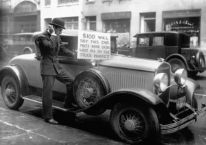 1929년 10월 24일, 미국 뉴욕 증권시장에서 시작된 대폭락. 3