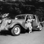 아래는 1949년 6월 23일, 프랑스 파리의 불로뉴 숲(Bois de Boulogne)에서 열린 콩쿠르 드 엘레강스(Concours d' Elegance). 흔히 '파리 모터쇼'라고 칭한다. 13