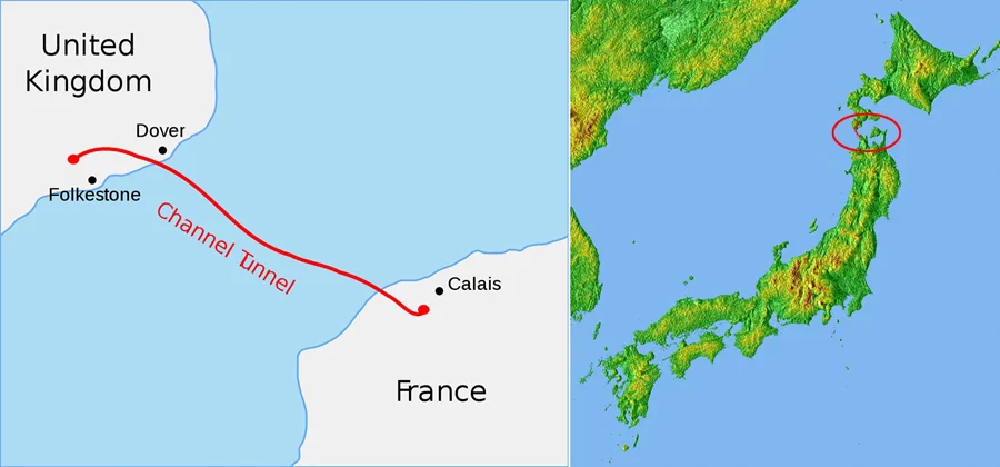 노르웨이 남서쪽 갈란 주에 위치한 뤼필케 터널(Ryfylke Tunnel / Ryfylketunnelen)은 세계에서 가장 길고 깊은 해저 자동차 도로 터널이다. 13