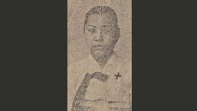 ■ 매일신보에서는 100명의 예술인을 대상으로 기사를 연재했는데, 이 기사의 제목을 「예단일백인(藝檀一百人)」이라 하였다. 3