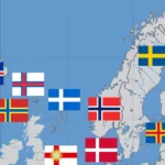 - 노르딕 십자가(Nordic cross)가 들어간 국기 13