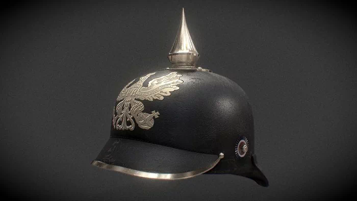 ▲ 측면에서 본 피켈하우베(Pickelhaube) 피라미드 5