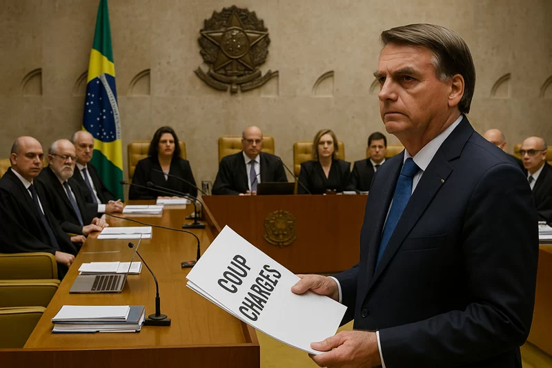 • 브라질 보우소나루 쿠데타 재판 브라질에서 자이르 보우소나루(Jair Bolsonaro) 전 대통령이 쿠데타 모의 혐의로 법정에 서는 역사적인 재판이 시작됐다. 이는 브라질 역사상 전직 국가원수가 정부 전복 시도 혐의로 재판받는 첫 번째 사례다. 보우소나루 전 대통령은 6월 10일 브라질리아 연방대법원에 피고인으로 출석했으며, 재판 과정은 브라질 법원 유튜브 채널을 통해 실시간으로 중계됐다. 그는 2022년 대선에서 루이스 이나시우 룰라 다 시우바(Luiz Inácio Lula da Silva) 현 대통령에게 패한 후 권력 유지를 목표로 각종 불법 활동을 벌인 혐의를 받고 있다. 특히 검찰은 보우소나루가 룰라 대통령 암살을 계획하고 군부 쿠데타를 일으켜 입법·행정·사법 3권을 장악한 뒤 '신질서'를 수립하려 했다고 공소장에 명시했다. 보우소나루는 재판에서 "헌법적 틀 내에서 대안을 논의했을 뿐"이라고 주장하며 무죄를 주장했다. 변호인 측도 "의뢰인은 오히려 폭동을 비판했을 뿐만 아니라 쿠데타를 모의하거나 그 비슷한 계획에 가담하지 않았다"고 맞섰다. 유죄 확정 시 보우소나루가 받을 수 있는 형량은 징역 12~40년으로 전망된다. 이미 2030년까지 피선거권을 잃은 그는 지지자 결집을 통해 법정 밖에서도 '투쟁'을 이어갈 것으로 보인다. • 오스트리아 고등학교 총격사건 오스트리아 제2도시 그라츠(Graz)의 한 고등학교에서 발생한 총격 사건으로 용의자를 포함해 최소 11명이 사망하고 12명이 부상하는 참사가 벌어졌다. 이는 오스트리아 전후 최악의 총기 난사 사건으로 기록됐다. 사건은 10일 오전 10시경 그라츠 BORG 드라이어쉬츠엔가세 고등학교(BORG Dreierschützengasse)에서 발생했다. 용의자는 21세 오스트리아 남성으로 이 학교에 재학했지만 졸업하지 못한 것으로 밝혀졌다. 그는 합법적으로 소유한 권총과 산탄총 2정을 들고 학교에 침입해 교실 2곳에서 총격을 가했는데, 이 중 한 곳은 그가 재학 중에 공부하던 교실이었다. 게르하르트 카르너 오스트리아 내무장관은 기자회견에서 "희생자 중 6명은 여성, 3명은 남성"이라고 발표했으며, 용의자는 범행 후 학교 화장실에서 스스로 목숨을 끊었다고 밝혔다. 경찰은 용의자가 단독으로 범행을 저질렀다고 보고 있으며, 범죄 기록은 없었다고 확인했다. • 그레타 툰베리 이스라엘에 나포 기후환경 활동가 그레타 툰베리(22)가 가자지구에 구호품을 전달하려다 이스라엘군에 나포돼 강제 추방되는 사건이 발생했다. 툰베리는 자유선단연합 소속 매들린호를 타고 이탈리아 시칠리아에서 출항했지만 공해상에서 이스라엘군의 공격을 받고 나포됐다. 이스라엘 외무부는 툰베리를 포함한 활동가들을 "셀카용 요트를 타고 온 연예인들"이라고 조롱하며 이들의 활동을 폄하했다. 나포 과정에서 이스라엘군은 쿼드콥터 드론을 동원해 선박 주변을 포위하고 하얀 페인트 같은 물질을 뿌렸으며, 통신을 차단하고 라디오를 통해 불안한 소음을 방송했다고 자유선단연합이 밝혔다. 게다가 이스라엘은 툰베리 일행을 구금한 뒤 2023년 10월 하마스가 이스라엘을 공격했을 당시의 영상을 강제로 시청하게 했다. 이후 툰베리 등 4명은 강제 출국됐고, 추방 서류에 서명하지 않은 나머지 8명은 계속 구금된 것으로 전해졌다. 프랑스 샤를드골 공항에 도착한 툰베리는 "이스라엘이 국제수역에서 납치를 자행한 뒤 불법적으로 이스라엘로 데려갔다"며 "이는 또 다른 인권침해"라고 강력히 반발했다. 그는 "자신들이 당한 일은 팔레스타인들이 겪은 것에는 비교할 수 없다"며 가자지구에 대한 국제사회의 관심을 호소했다. • 가자지구 구호물품 배급소 총격 가자지구 남부 라파의 구호품 배급소 인근에서 총격이 발생해 최소 40명이 사망하고 150여 명이 부상하는 참사가 벌어졌다. 이 배급소는 미국과 이스라엘이 주도하는 가자 인도주의 재단(GHF)이 운영하는 곳으로, 구호품 배급을 둘러싼 혼란 속에서 사상자가 발생했다. 하마스는 "이스라엘군이 배급소로 향하던 민간인을 표적으로 학살을 자행했다"며 이스라엘군의 소행이라고 주장했다. 반면 이스라엘군은 성명을 통해 "배급소에서 총격은 없었다"며 "하마스가 퍼뜨린 소문이고 보도 역시 허위"라고 반박했다. • 미국 LA 이민단속 시위에 해병대 투입 트럼프 대통령의 강경한 이민 정책이 로스앤젤레스에서 대규모 시위로 번지면서 연방정부가 해병대 700명을 추가 배치하는 초강경 대응에 나섰다. 이는 1992년 LA 폭동(1992 Los Angeles Riots) 이후 처음으로 연방군이 LA에 투입되는 사례다. 사건의 발단은 6일부터 7일까지 이민세관단속국(ICE)이 LA 다운타운의 자바시장과 홈디포 등에서 벌인 대대적인 이민자 단속이었다. ICE는 이 과정에서 118명을 체포했다고 발표했는데, 이에 항의하는 시위가 사흘째 이어지고 있다. • 일본, 쌀 가격 급등으로 비축분 방출 일본이 쌀 가격 급등을 억제하기 위해 국가 비축분에서 20만톤을 방출한다고 발표했다. 고이즈미 신지로(小泉進次郎) 농림수산상은 지난 1년 동안 쌀 가격이 2배로 오른 상황에서 가격 안정화를 위한 조치라고 설명했다. 정부는 2021년 수확분에서 10만톤, 2020년 수확분에서 10만톤을 각각 방출할 계획이다 . 이는 국내 식량 안보를 보장하고 소비자 부담을 줄이기 위한 조치라고 관계자들이 밝혔다. • 북한-러시아 드론 공장 건설 합의 러시아가 북한에 '샤헤드 드론' 공장을 건설하기로 합의했다는 소식이 전해졌다 . 키릴 부다노프(Kyrylo Budanov) 우크라이나 정보국장은 러시아와 북한이 가르피야(Garpiya)와 게란(Geran, 이란 샤헤드-136 드론의 러시아 버전) 생산 구축 작업을 시작하기로 했다고 밝혔다. 이는 북한에 생산 공장을 만들어 러시아군이 사용할 드론을 북한에서 제조해 공급하는 '위탁생산' 방식이다. 러시아는 우크라이나 전쟁으로 청년층 인구가 급감하면서 제조업 분야 고용인구가 28% 감소하는 등 심각한 인력 부족 문제를 겪고 있다. • 러시아의 쿠바 용병 모집 실태 러시아가 쿠바에서 용병을 모집해 우크라이나 전선에 파견하고 있다는 충격적인 사실이 확인됐다. 10대 후반 부터 20대의 쿠바 청년들이 러시아군 편에서 싸우고 있다는 것이다. 이들은 원래 쿠바에서 러시아로 건설 작업을 하러 왔다가 월 2,000달러 이상의 급여와 러시아 시민권을 약속받고 전쟁에 참여하게 됐다고 한다. 중남미 언론 보도에 따르면, 쿠바가 러시아에 보낸 용병 규모가 최소 2만 명에 달한다는 분석도 나오고 있다. • 독일, 러시아인 시민권 급증 현상 독일이 2024년 한 해 동안 러시아인에게 전례없이 많은 시민권을 부여했다는 발표가 나왔다. 독일 연방 통계청(Statistisches Bundesamt) 자료에 따르면, 작년에 독일 시민권을 취득한 러시아인이 1만2,980명으로, 2023년 1,995명보다 무려 551% 증가했다고 한다. 이런 급증 현상은 독일이 이중국적을 허용하고 시민권 취득 조건을 완화한 것이 주요 원인으로 분석된다. 특히 거주 기간을 기존 8년에서 5년으로 단축했고, 성과가 뛰어난 외국인은 3년 만에도 시민권을 받을 수 있게 됐다. • 러시아의 NATO 철수 요구 러시아가 'NATO의 발트해 지역 군대 철수 없이는 우크라이나 전쟁을 끝낼 수 없다'는 강경한 입장을 재차 밝혔다. 세르게이 랴브코프(Sergei Ryabkov) 러시아 외무차관은 타스 통신과의 인터뷰에서 "서방의 러시아 전략적 안보 무시와 발트해 국가들에서의 NATO 군대 증가가 평화 회담을 불가능하게 만들고 있다"고 주장했다. 1