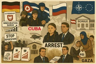 • 브라질 보우소나루 쿠데타 재판 브라질에서 자이르 보우소나루(Jair Bolsonaro) 전 대통령이 쿠데타 모의 혐의로 법정에 서는 역사적인 재판이 시작됐다. 이는 브라질 역사상 전직 국가원수가 정부 전복 시도 혐의로 재판받는 첫 번째 사례다. 보우소나루 전 대통령은 6월 10일 브라질리아 연방대법원에 피고인으로 출석했으며, 재판 과정은 브라질 법원 유튜브 채널을 통해 실시간으로 중계됐다. 그는 2022년 대선에서 루이스 이나시우 룰라 다 시우바(Luiz Inácio Lula da Silva) 현 대통령에게 패한 후 권력 유지를 목표로 각종 불법 활동을 벌인 혐의를 받고 있다. 특히 검찰은 보우소나루가 룰라 대통령 암살을 계획하고 군부 쿠데타를 일으켜 입법·행정·사법 3권을 장악한 뒤 '신질서'를 수립하려 했다고 공소장에 명시했다. 보우소나루는 재판에서 "헌법적 틀 내에서 대안을 논의했을 뿐"이라고 주장하며 무죄를 주장했다. 변호인 측도 "의뢰인은 오히려 폭동을 비판했을 뿐만 아니라 쿠데타를 모의하거나 그 비슷한 계획에 가담하지 않았다"고 맞섰다. 유죄 확정 시 보우소나루가 받을 수 있는 형량은 징역 12~40년으로 전망된다. 이미 2030년까지 피선거권을 잃은 그는 지지자 결집을 통해 법정 밖에서도 '투쟁'을 이어갈 것으로 보인다. • 오스트리아 고등학교 총격사건 오스트리아 제2도시 그라츠(Graz)의 한 고등학교에서 발생한 총격 사건으로 용의자를 포함해 최소 11명이 사망하고 12명이 부상하는 참사가 벌어졌다. 이는 오스트리아 전후 최악의 총기 난사 사건으로 기록됐다. 사건은 10일 오전 10시경 그라츠 BORG 드라이어쉬츠엔가세 고등학교(BORG Dreierschützengasse)에서 발생했다. 용의자는 21세 오스트리아 남성으로 이 학교에 재학했지만 졸업하지 못한 것으로 밝혀졌다. 그는 합법적으로 소유한 권총과 산탄총 2정을 들고 학교에 침입해 교실 2곳에서 총격을 가했는데, 이 중 한 곳은 그가 재학 중에 공부하던 교실이었다. 게르하르트 카르너 오스트리아 내무장관은 기자회견에서 "희생자 중 6명은 여성, 3명은 남성"이라고 발표했으며, 용의자는 범행 후 학교 화장실에서 스스로 목숨을 끊었다고 밝혔다. 경찰은 용의자가 단독으로 범행을 저질렀다고 보고 있으며, 범죄 기록은 없었다고 확인했다. • 그레타 툰베리 이스라엘에 나포 기후환경 활동가 그레타 툰베리(22)가 가자지구에 구호품을 전달하려다 이스라엘군에 나포돼 강제 추방되는 사건이 발생했다. 툰베리는 자유선단연합 소속 매들린호를 타고 이탈리아 시칠리아에서 출항했지만 공해상에서 이스라엘군의 공격을 받고 나포됐다. 이스라엘 외무부는 툰베리를 포함한 활동가들을 "셀카용 요트를 타고 온 연예인들"이라고 조롱하며 이들의 활동을 폄하했다. 나포 과정에서 이스라엘군은 쿼드콥터 드론을 동원해 선박 주변을 포위하고 하얀 페인트 같은 물질을 뿌렸으며, 통신을 차단하고 라디오를 통해 불안한 소음을 방송했다고 자유선단연합이 밝혔다. 게다가 이스라엘은 툰베리 일행을 구금한 뒤 2023년 10월 하마스가 이스라엘을 공격했을 당시의 영상을 강제로 시청하게 했다. 이후 툰베리 등 4명은 강제 출국됐고, 추방 서류에 서명하지 않은 나머지 8명은 계속 구금된 것으로 전해졌다. 프랑스 샤를드골 공항에 도착한 툰베리는 "이스라엘이 국제수역에서 납치를 자행한 뒤 불법적으로 이스라엘로 데려갔다"며 "이는 또 다른 인권침해"라고 강력히 반발했다. 그는 "자신들이 당한 일은 팔레스타인들이 겪은 것에는 비교할 수 없다"며 가자지구에 대한 국제사회의 관심을 호소했다. • 가자지구 구호물품 배급소 총격 가자지구 남부 라파의 구호품 배급소 인근에서 총격이 발생해 최소 40명이 사망하고 150여 명이 부상하는 참사가 벌어졌다. 이 배급소는 미국과 이스라엘이 주도하는 가자 인도주의 재단(GHF)이 운영하는 곳으로, 구호품 배급을 둘러싼 혼란 속에서 사상자가 발생했다. 하마스는 "이스라엘군이 배급소로 향하던 민간인을 표적으로 학살을 자행했다"며 이스라엘군의 소행이라고 주장했다. 반면 이스라엘군은 성명을 통해 "배급소에서 총격은 없었다"며 "하마스가 퍼뜨린 소문이고 보도 역시 허위"라고 반박했다. • 미국 LA 이민단속 시위에 해병대 투입 트럼프 대통령의 강경한 이민 정책이 로스앤젤레스에서 대규모 시위로 번지면서 연방정부가 해병대 700명을 추가 배치하는 초강경 대응에 나섰다. 이는 1992년 LA 폭동(1992 Los Angeles Riots) 이후 처음으로 연방군이 LA에 투입되는 사례다. 사건의 발단은 6일부터 7일까지 이민세관단속국(ICE)이 LA 다운타운의 자바시장과 홈디포 등에서 벌인 대대적인 이민자 단속이었다. ICE는 이 과정에서 118명을 체포했다고 발표했는데, 이에 항의하는 시위가 사흘째 이어지고 있다. • 일본, 쌀 가격 급등으로 비축분 방출 일본이 쌀 가격 급등을 억제하기 위해 국가 비축분에서 20만톤을 방출한다고 발표했다. 고이즈미 신지로(小泉進次郎) 농림수산상은 지난 1년 동안 쌀 가격이 2배로 오른 상황에서 가격 안정화를 위한 조치라고 설명했다. 정부는 2021년 수확분에서 10만톤, 2020년 수확분에서 10만톤을 각각 방출할 계획이다 . 이는 국내 식량 안보를 보장하고 소비자 부담을 줄이기 위한 조치라고 관계자들이 밝혔다. • 북한-러시아 드론 공장 건설 합의 러시아가 북한에 '샤헤드 드론' 공장을 건설하기로 합의했다는 소식이 전해졌다 . 키릴 부다노프(Kyrylo Budanov) 우크라이나 정보국장은 러시아와 북한이 가르피야(Garpiya)와 게란(Geran, 이란 샤헤드-136 드론의 러시아 버전) 생산 구축 작업을 시작하기로 했다고 밝혔다. 이는 북한에 생산 공장을 만들어 러시아군이 사용할 드론을 북한에서 제조해 공급하는 '위탁생산' 방식이다. 러시아는 우크라이나 전쟁으로 청년층 인구가 급감하면서 제조업 분야 고용인구가 28% 감소하는 등 심각한 인력 부족 문제를 겪고 있다. • 러시아의 쿠바 용병 모집 실태 러시아가 쿠바에서 용병을 모집해 우크라이나 전선에 파견하고 있다는 충격적인 사실이 확인됐다. 10대 후반 부터 20대의 쿠바 청년들이 러시아군 편에서 싸우고 있다는 것이다. 이들은 원래 쿠바에서 러시아로 건설 작업을 하러 왔다가 월 2,000달러 이상의 급여와 러시아 시민권을 약속받고 전쟁에 참여하게 됐다고 한다. 중남미 언론 보도에 따르면, 쿠바가 러시아에 보낸 용병 규모가 최소 2만 명에 달한다는 분석도 나오고 있다. • 독일, 러시아인 시민권 급증 현상 독일이 2024년 한 해 동안 러시아인에게 전례없이 많은 시민권을 부여했다는 발표가 나왔다. 독일 연방 통계청(Statistisches Bundesamt) 자료에 따르면, 작년에 독일 시민권을 취득한 러시아인이 1만2,980명으로, 2023년 1,995명보다 무려 551% 증가했다고 한다. 이런 급증 현상은 독일이 이중국적을 허용하고 시민권 취득 조건을 완화한 것이 주요 원인으로 분석된다. 특히 거주 기간을 기존 8년에서 5년으로 단축했고, 성과가 뛰어난 외국인은 3년 만에도 시민권을 받을 수 있게 됐다. • 러시아의 NATO 철수 요구 러시아가 'NATO의 발트해 지역 군대 철수 없이는 우크라이나 전쟁을 끝낼 수 없다'는 강경한 입장을 재차 밝혔다. 세르게이 랴브코프(Sergei Ryabkov) 러시아 외무차관은 타스 통신과의 인터뷰에서 "서방의 러시아 전략적 안보 무시와 발트해 국가들에서의 NATO 군대 증가가 평화 회담을 불가능하게 만들고 있다"고 주장했다. 7