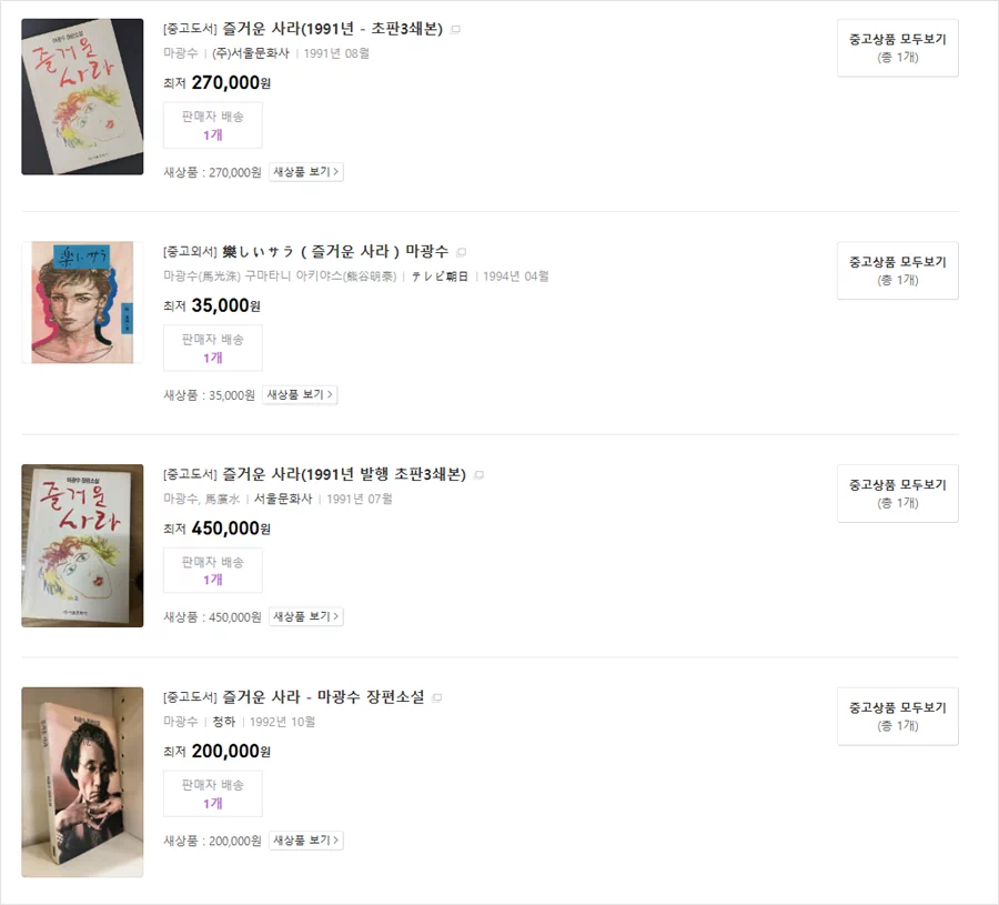 1992년 10월 29일, 연세대학교 국문학과 마광수 교수가 '음란문서 제조·반포' 혐의로 강의실에서 현행범 체포되어 연행되고 있다. 이는 그가 1991년에 출간한 장편소설 『즐거운 사라』가 사회적으로 격렬한 논쟁을 불러일으키면서 빚어진 것으로, 이 사건은 표현의 자유와 검열의 경계를 둘러싼 상징적인 모습이 되었다. 7