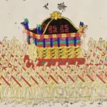 1897년, 대한제국 선포와 함께 국모(명성황후)의 위엄을 되찾고 황제국의 격식을 대외에 과시하기 위하여 을미사변(1895년 10월 8일) 이후 2년 1개월 만에 거행된 국장(國葬)은 화려한 의장·방대한 인력·서양식 사진기록을 동원한 대규모 의례였다. 15